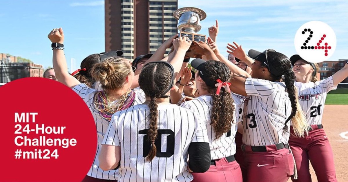mikayla_cable's tweet photo. It’s the MIT 24 hour challenge and we need **your** help!!! Support @mitsoftball by donating $1 today and help us reach our goal of 100 donors 😎#mit24 @MIT_alumni https://t.co/ITQP3Ef2bG