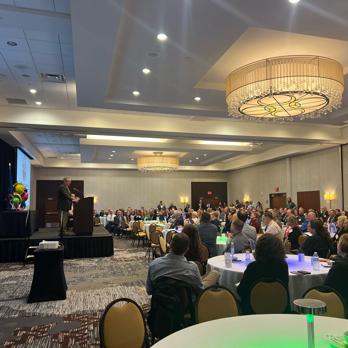 MNAssocSchAdm's tweet photo. “I would like to thank current and past staff at the Midwest Special Education Cooperative. We do good things for all students, all the time.” - Todd Travis, MASE Special Education Administrator of the Year #MASAMASE24 https://t.co/c7n5fkTTv2