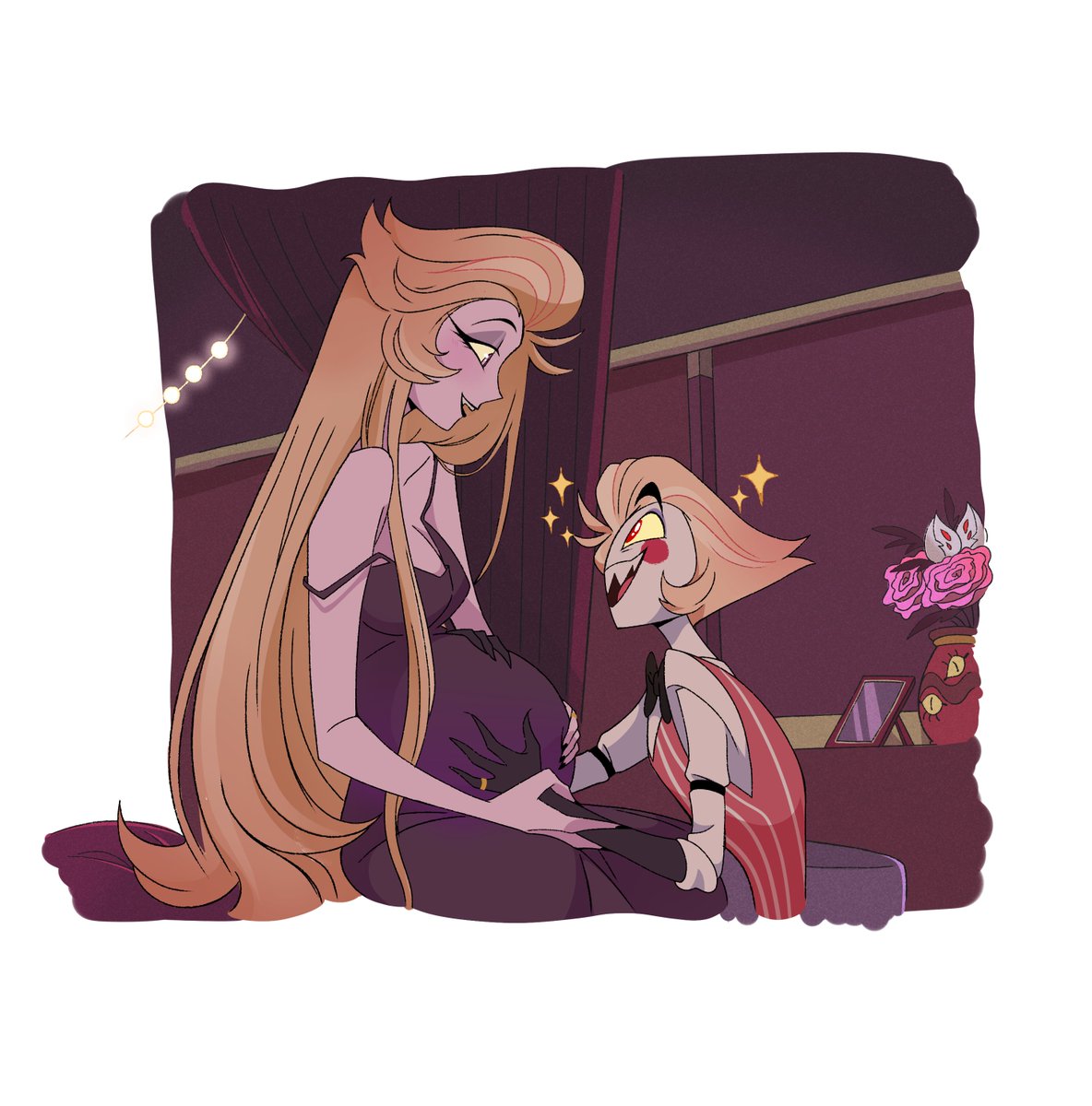ChandlLucky's tweet photo. Así fue hasta que se demuestre lo contrario!😭☝🏼💕✨️
Quedaré?...🤡
 tal vez~💅🏻
#HazbinHotel #HazbinHotelLilith #HazbinHotelLucifer #Lucilith https://t.co/V7HBhSX81c