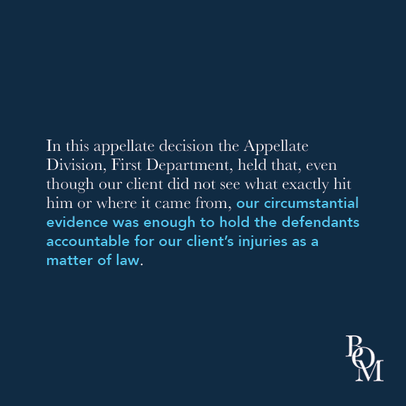 BlockOToole's tweet photo. Last week, Block O’Toole &amp; Murph’s appellate team, led by Christina Mercado, secured a major victory pursuant to New York Labor Law Section 240(1).
 
We’re proud of our family of attorneys and paralegals who work tirelessly to obtain justice for our clients. https://t.co/3jhsWaZk6k