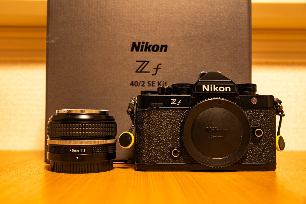 mcpork7's tweet photo. My new gear 📷

【Nikon Zf】

予想より早く届いて動揺してる🫨

ニヤニヤが止まらん😁

#Mynewgear 
#NikonZf 
#Nikon https://t.co/GspUi85aRn