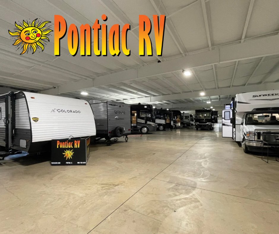 PontiacRV's tweet photo. Our Spring RV Sale &amp; Open House Starts Today! Come shop now, camping season is just around the corner☀️
Hours: 9-5pm
*Closed Sunday* https://t.co/HXo3rfslcG