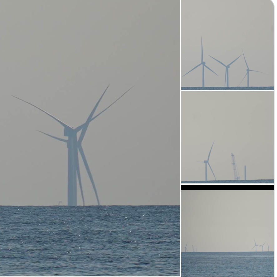 saveLBIorg's tweet photo. Imagine seeing these #OSW turbines while on vacation at the shore? Just say NO!!! #NJShore #SaveNARW #CleanOcean https://t.co/HIEGJ4ru7j