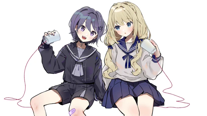 sony music VEE所属ミュウ・ガルシア&言のハねぇねぇねぇ。coverイラスト制作させていただきました! 