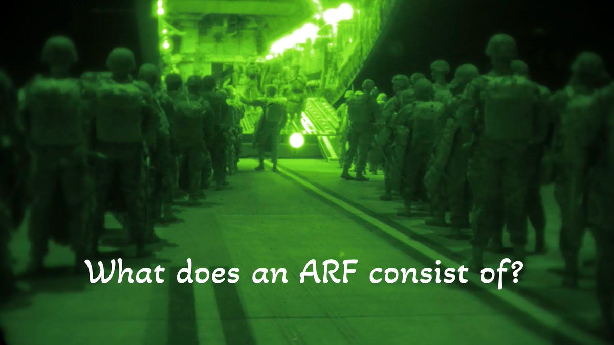 💥What does an ARF consist of❓ The ARF is a strategic, high-readiness, multi-domain capable force. Able to deploy at very short notice, it is supported by scalable multi domain force packages to strengthen deterrence in peace and crisis or provide strategic dilemma to…