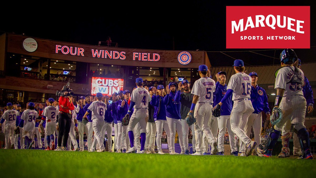 SBCubs's tweet photo. Your South Bend Cubs return to @WatchMarquee with 13 games on the @Cubs television network! PLUS fans in the South Bend TV market can watch #SBCubs and #Cubs games online with a Watch Marquee subscription
Check out the entire schedule &amp; learn more ➡️ https://t.co/lhxy0djH4q https://t.co/kBNTywoZAN