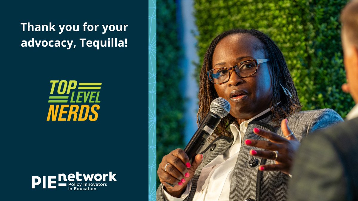 #PIEday means celebrating advocacy leaders & Top Level Nerds who make this Network strong. Members steer the Network at every level, including on the Board. Thank you @TequillaBrownie of @TNTP for your continued leadership as a Board Member.