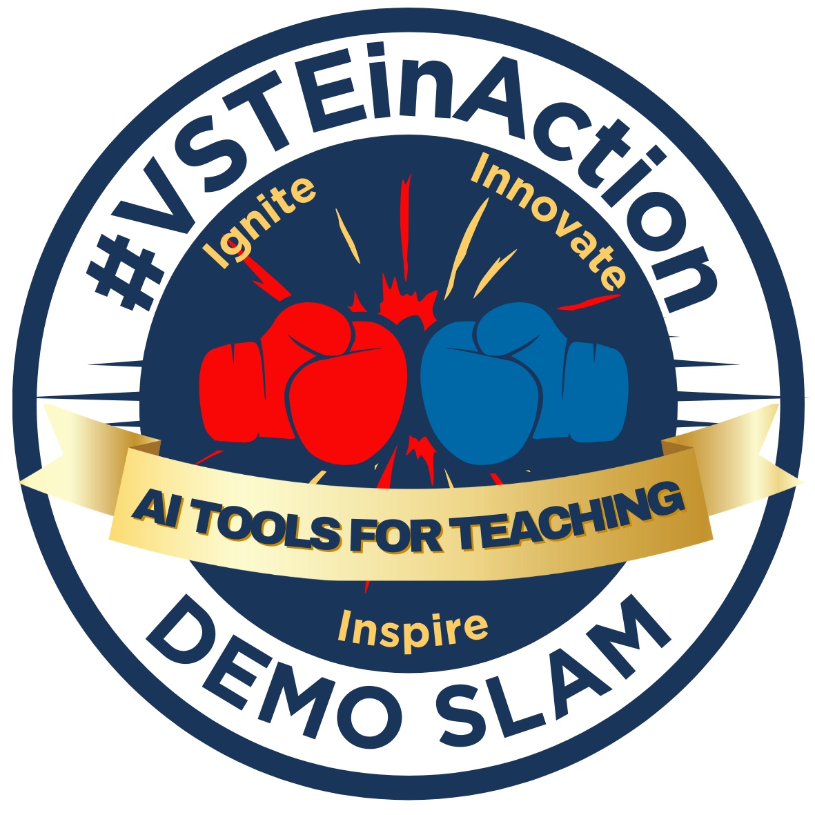 vste's tweet photo. Join the VSTE Education Committee for Virtual Demo Slam:
EducAItor SLAM (AI for Teaching): March 14 @ 6:30 PM

Attend: https://t.co/jELcXH1bBE
Present: https://t.co/ubhfrhbdwz 

#VSTEdemoslam, #VSTEinAction, #PD #VCC #educoach #education #teaching #vste23 https://t.co/Icn5ywjJ7b