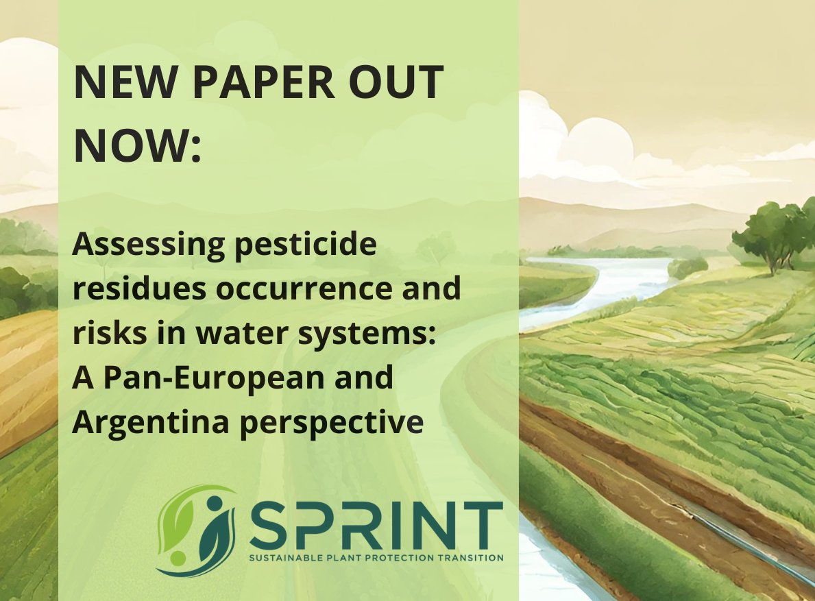 🧵New SPRINT #research paper out now from Irene Navarro and team on #pesticide residues in #water bodies including #lakes and #streams. It assesses the occurrence and risks from pesticides in 10 European countries and Argentina. Some key findings...
sciencedirect.com/science/articl…