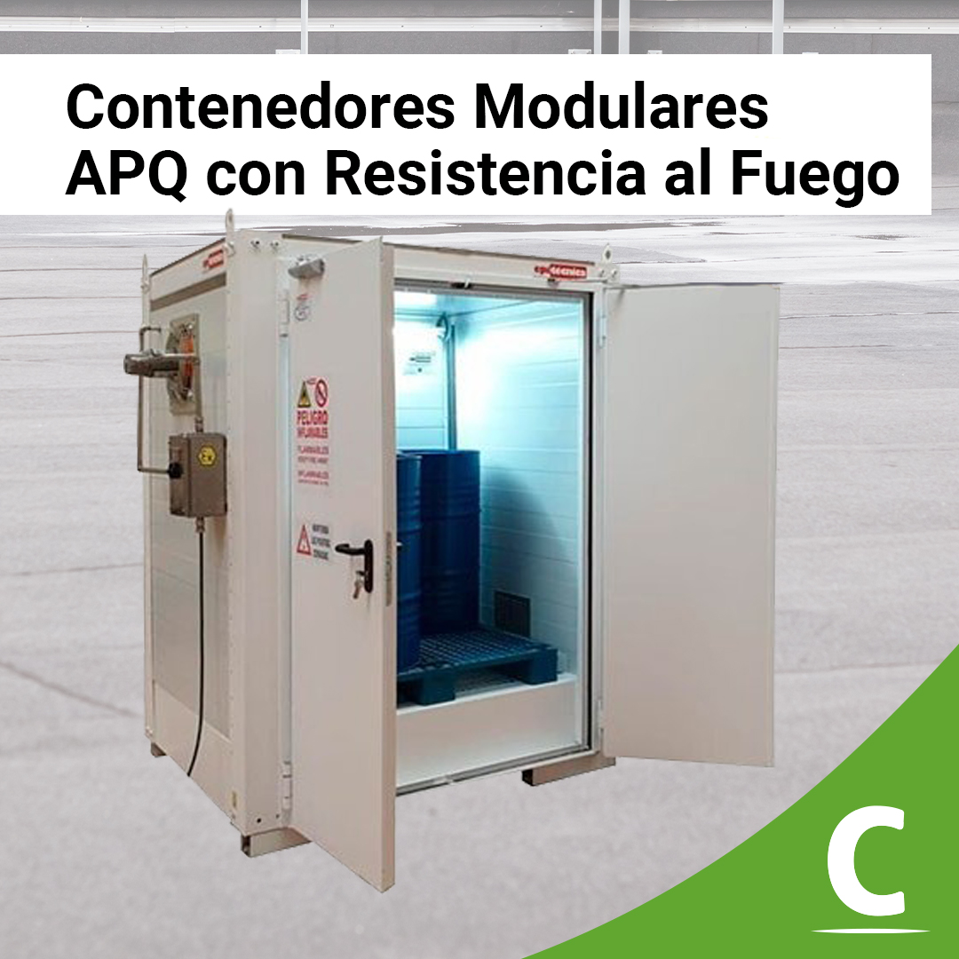 Conterol ofrecemos contenedores modulares resistentes al fuego y peróxidos orgánicos para almacenar sustancias peligrosas. Pueden almacenar GRG's y bidones, y cuentan con sistemas de seguridad, etc... conterol.es/es/contenedore… #almacenamiento #productosInflamables #contenedores