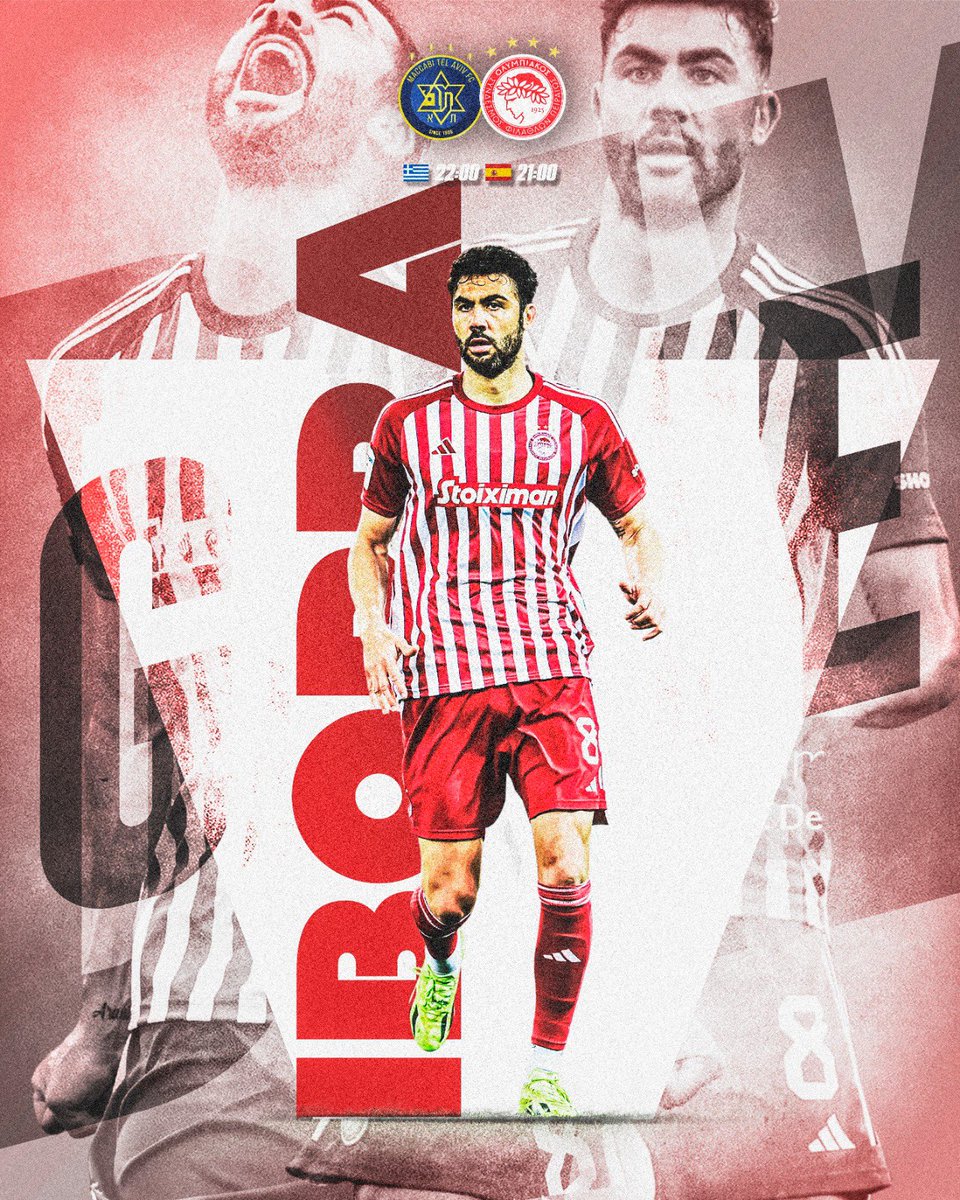 🔴⚪️ Match Day 🦁 @olympiacosfc @europacnfleague #WeKeepOnDreaming