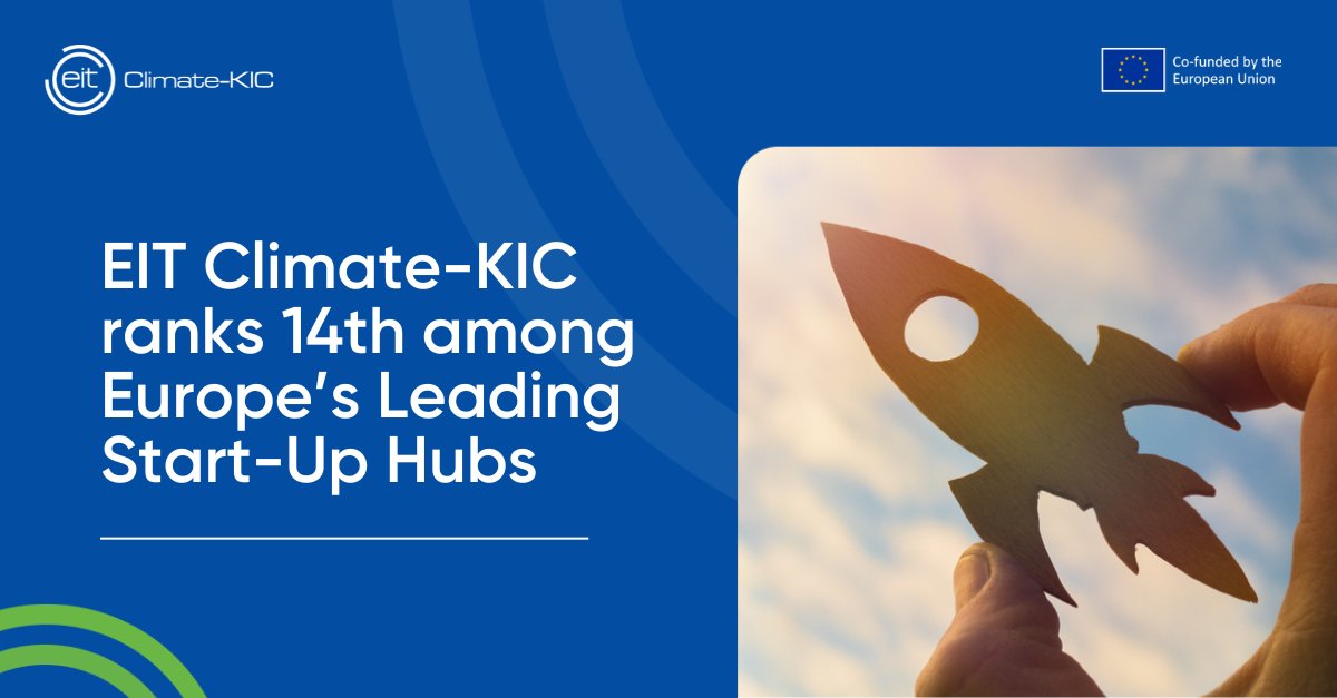 Exciting news! EIT Climate-KIC has been named as one of Europe’s Leading Start-Up Hubs 2024 by the @FT.🚀 Out of 2,500+ organisations, our incubation and acceleration programmes rank 14th! See the full report by @Statista & @Sifted: bit.ly/3TAeuZu