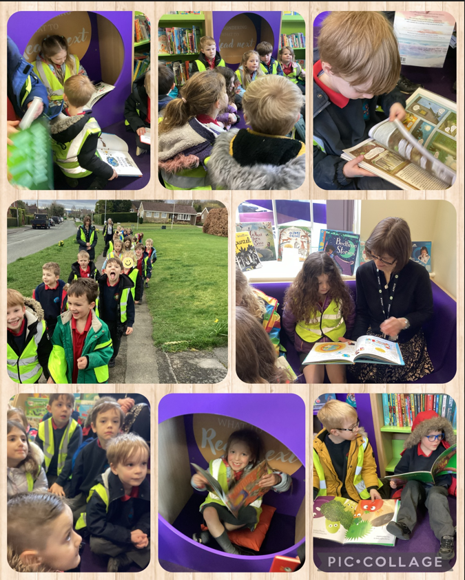 The children have been enjoying visits to the local library in Kirkbymoorside this week, everyone has been able to borrow a book and see the great range of books on offer.