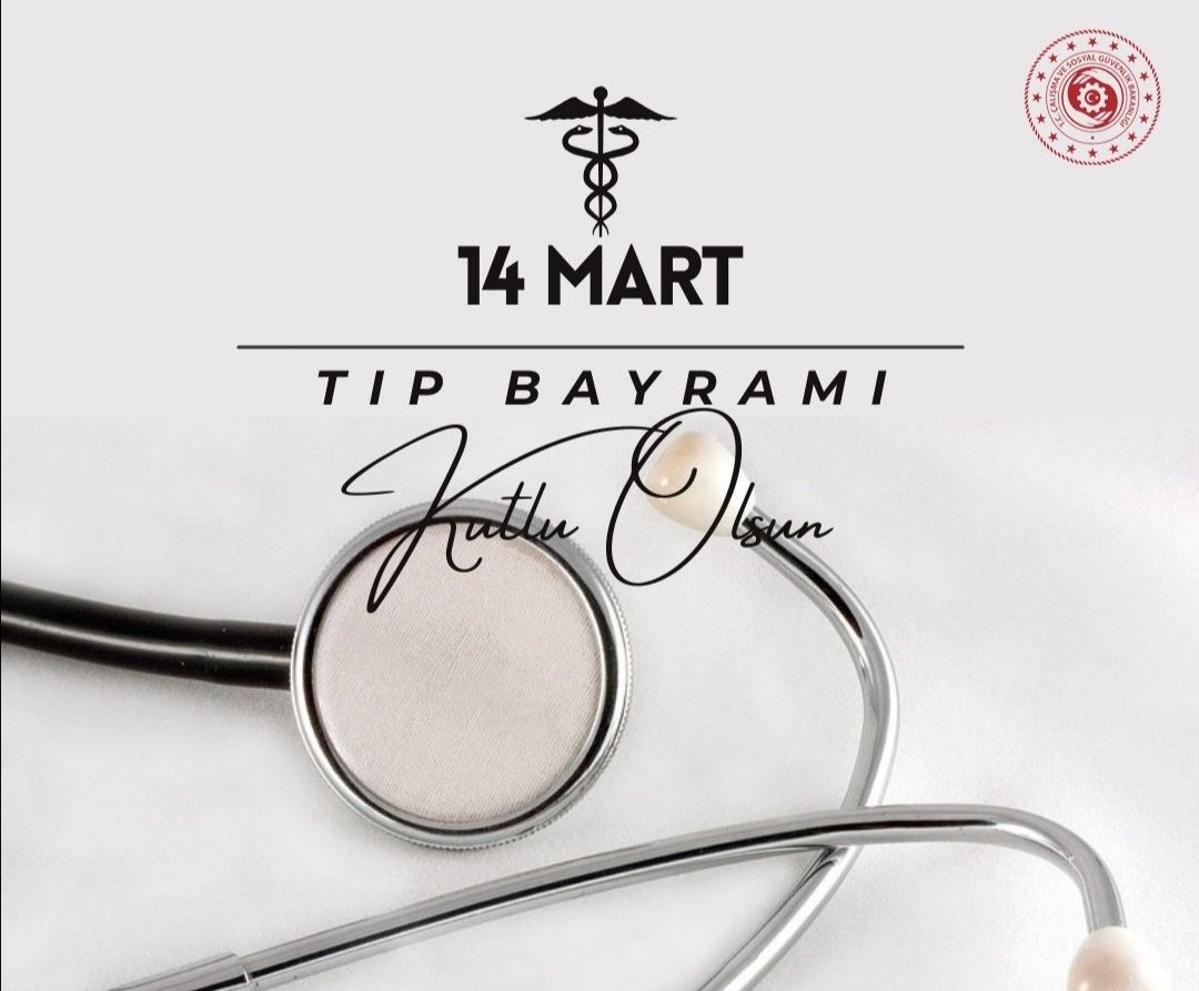 Bizlerin sağlığı için büyük bir özveriyle çalışan tüm sağlık çalışanlarımızın #14MartTıpBayramı kutlu olsun