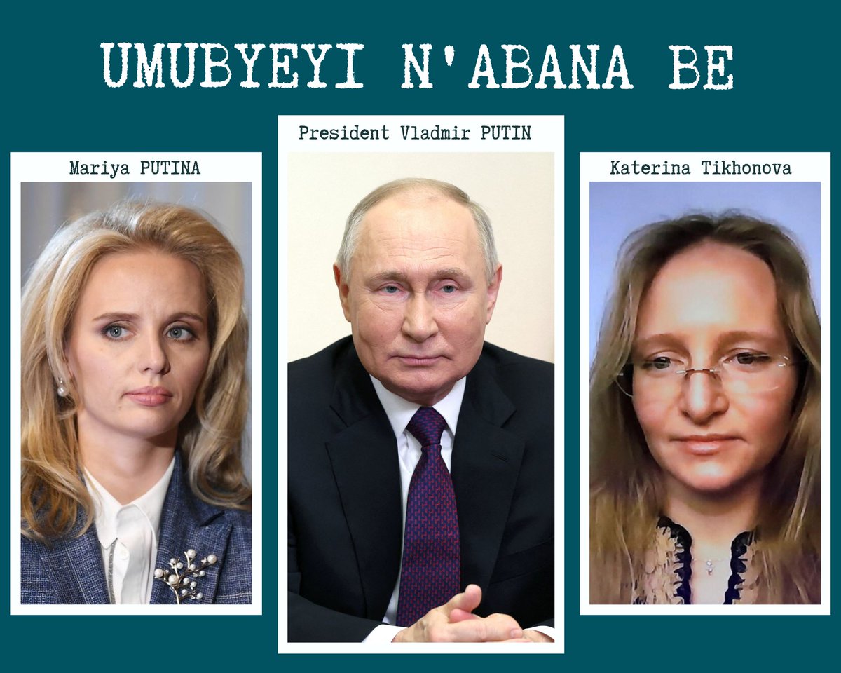 UMUBYEYI N'ABANA BE - UBUZIMA BW'ABANA BA Perezida PUTIN

Niba uri mubajya bibwira cg bibaza ko igihangange Perezida Vladmir Putin ntabana afite, nturi wenyine rwose mubibwira nkibyo wibwira. Gusa siko kuri, uretse no kugira abana Putin afite n’abazukuru bagera cg barenga ba 3.…