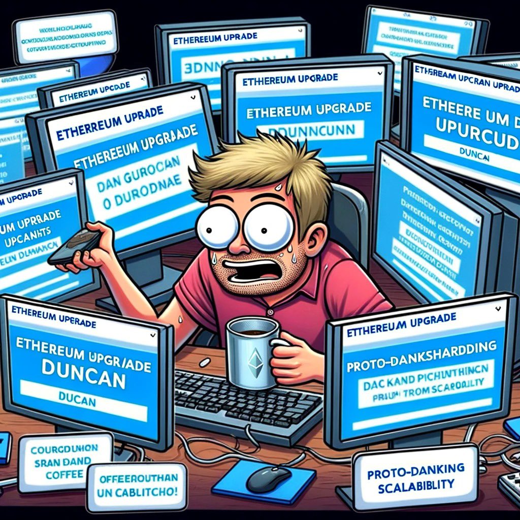 superwomendao's tweet image. 🤓 Ethereum Dencun Upgrade is all you’re seeing across Crypto Twitter right now - how it’s revolutionary & has made L2s cheap AF but don’t have a clue about what it really is, well then here you go! A 🧵-
#Blobs #EthereumDencunUpgrade