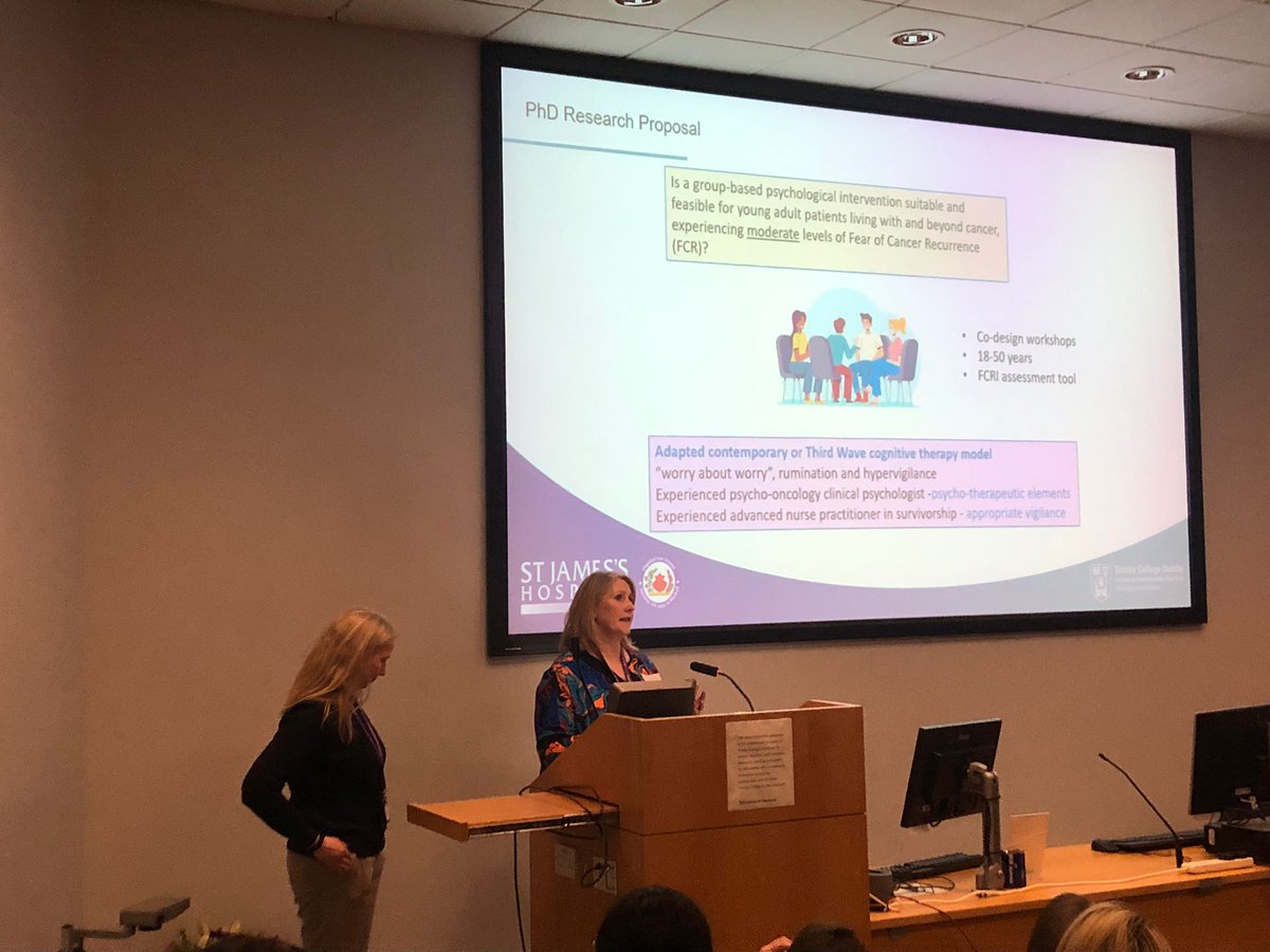 @IRLpson Delighted to have the opportunity to put the spotlight on #FearCancerRecurrence at the #ipson conference @Ssonya1234 @adarleyresearch @CancerInstIRE @AKinneally