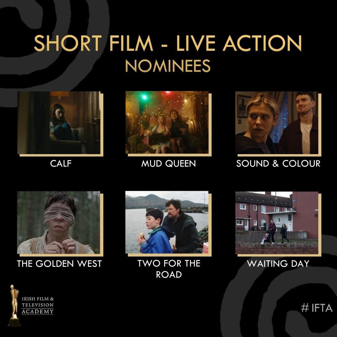 We are absolutely delighted to share that THE GOLDEN WEST has been nominated for Best Live Action Short at this year’s @IFTA Awards 🇮🇪 Huge thank you to the Irish Academy and massive congratulations to our fellow nominees! ✨ See you in Dublin, April 20th!