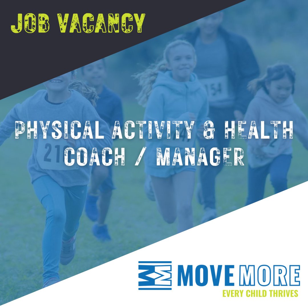 If you are solution focused, hold children at the heart of your practice and want to make a positive difference to children’s lives, here’s a unique opportunity to join this growing, like minded and highly reputable team 💙 move-more.org/get-involved/v… #Cheltenham #Tewkesbury #Jobs