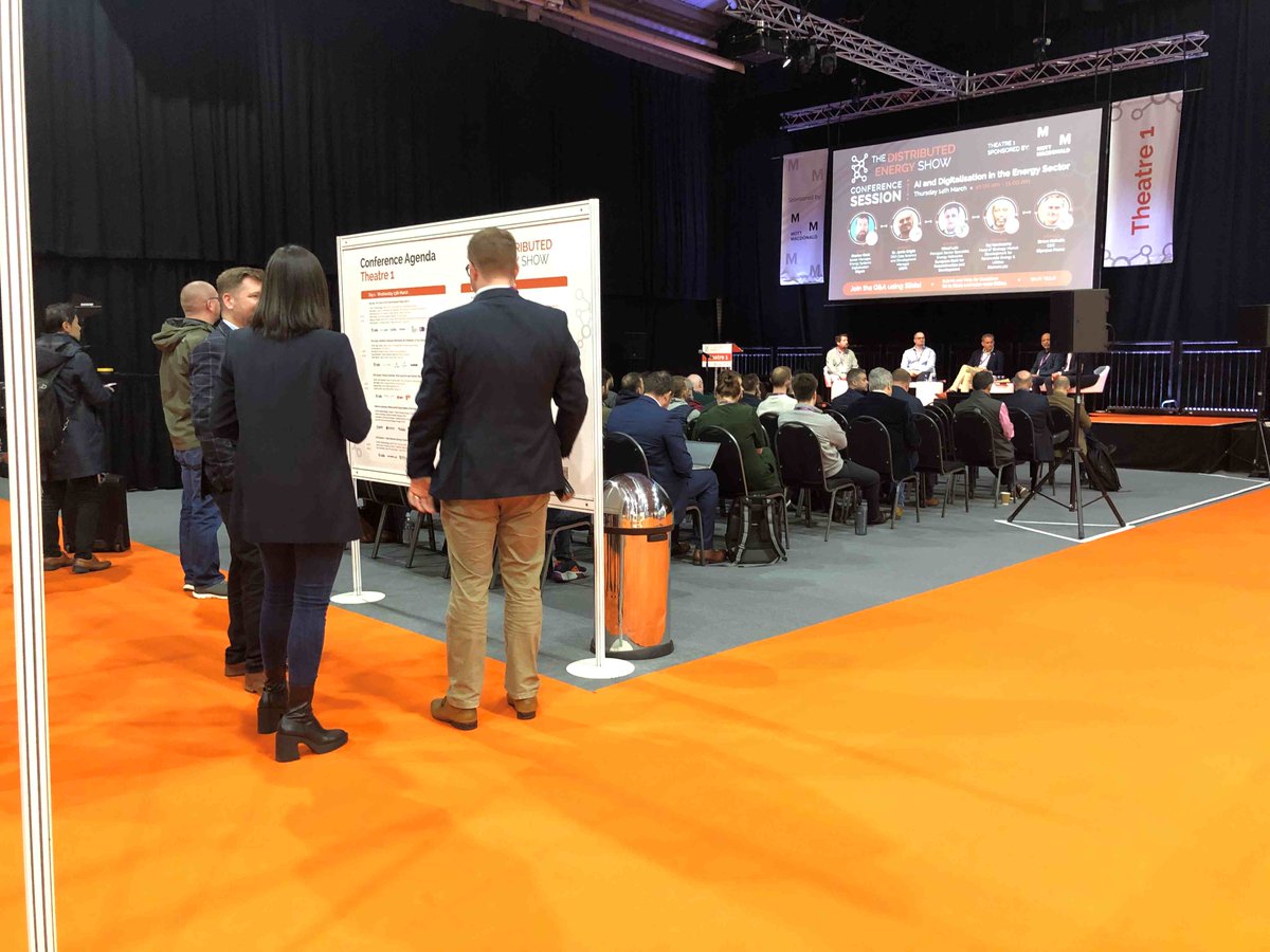 A fantastic start to day two of @DistribEnergy. We are open until 3:30pm today, so there is still time to come along and meet all of our amazing exhibitors and watch the insightful conference panel sessions and presentations. Newsletter signup; vist.ly/392hn #DES24