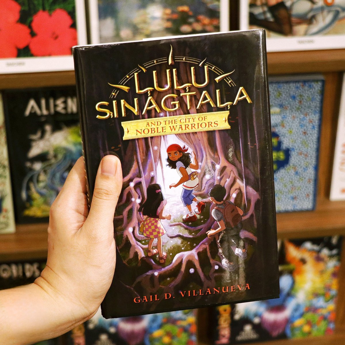 Gail D. Villanueva introduces us to the first of her new middle grade fantasy duology, steeped in Tagalog mythology. Lulu Sinagtala can't wait for Christmas break, when she can hang out with her sister Kitty and best friend Bart, so they can reenact their favorite legends