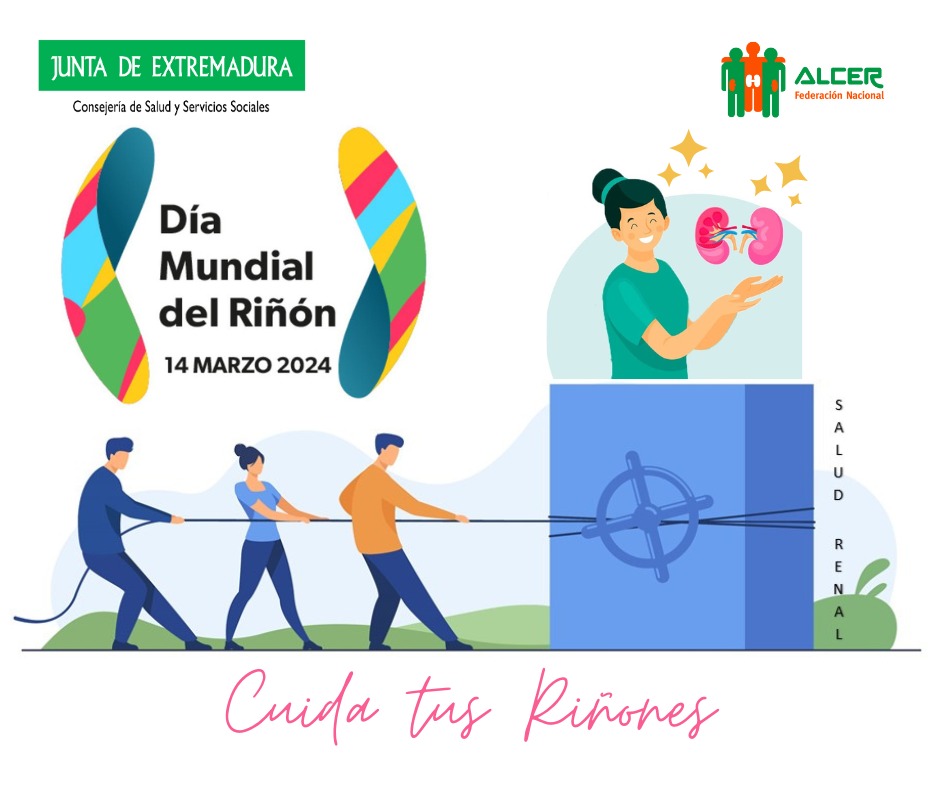 Cuidar de la salud renal debería ser un derecho para todos/as. En este día, hay que trabajar juntos para eliminar las barreras y promover un #AccesoEquitativo a la atención médica y a la práctica óptima de la medicación en la enfermedad renal.