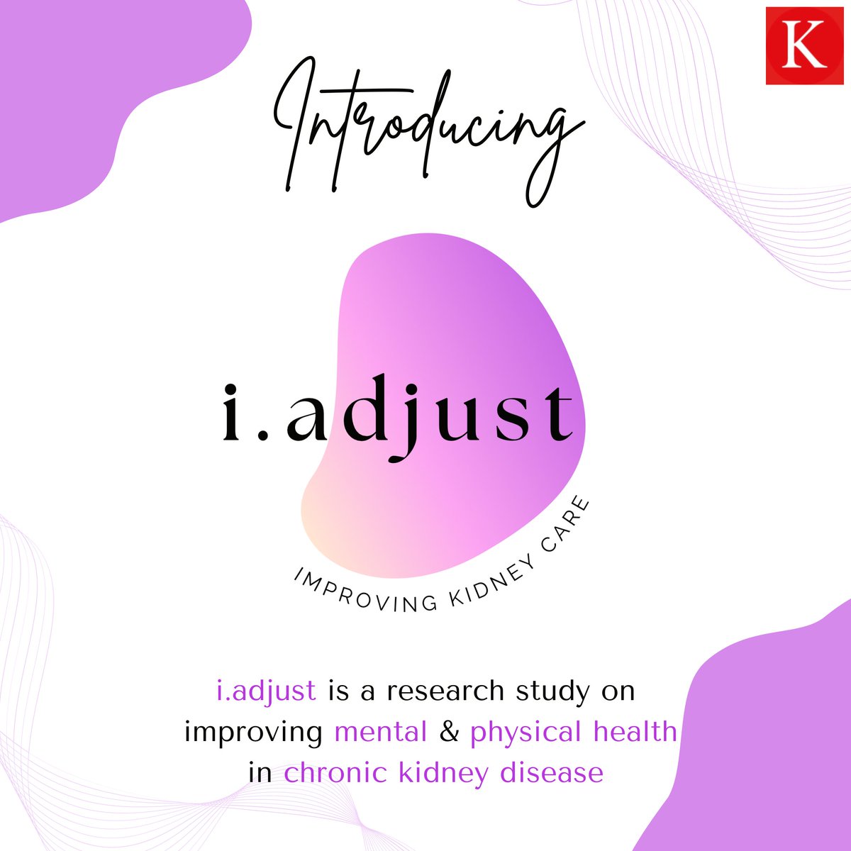 iadjust_ckd's tweet image. 🎉On #WorldKidneyDay we're excited to announce the launch of our research study, iADJUST 🚀based at #ioppn & funded by @NIHRMaudsleyBRC. Join us in our journey as we explore the intersection of #kidneydiease & #mentalhealth🌈
#WKD24 #KidneyHealthForAll #iAdjustStudy #research