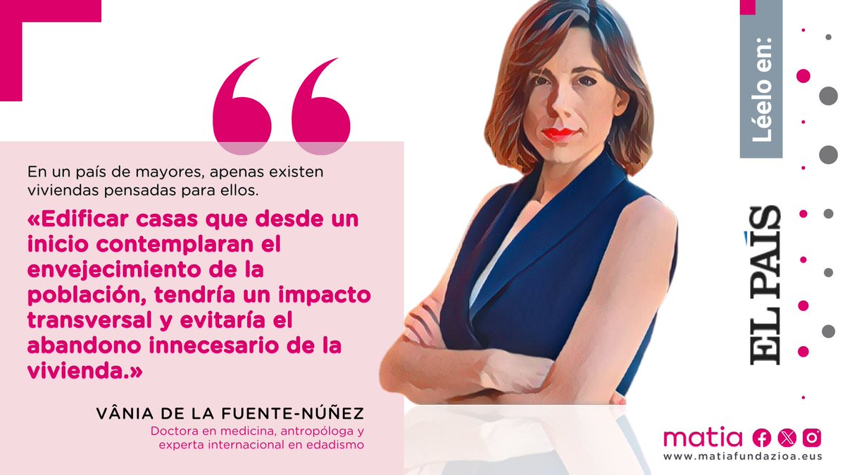 #LecturasDeInterés📰|
La paradoja de vivir en sociedades envejecidas, pero en las que apenas existen viviendas pensadas para #personasmayores.

❓Cuando surge una necesidad de apoyos, ¿voy a poder seguir viviendo en mi casa? 
🌈Viviendas para toda la vida

elpais.com/economia/2024-…
