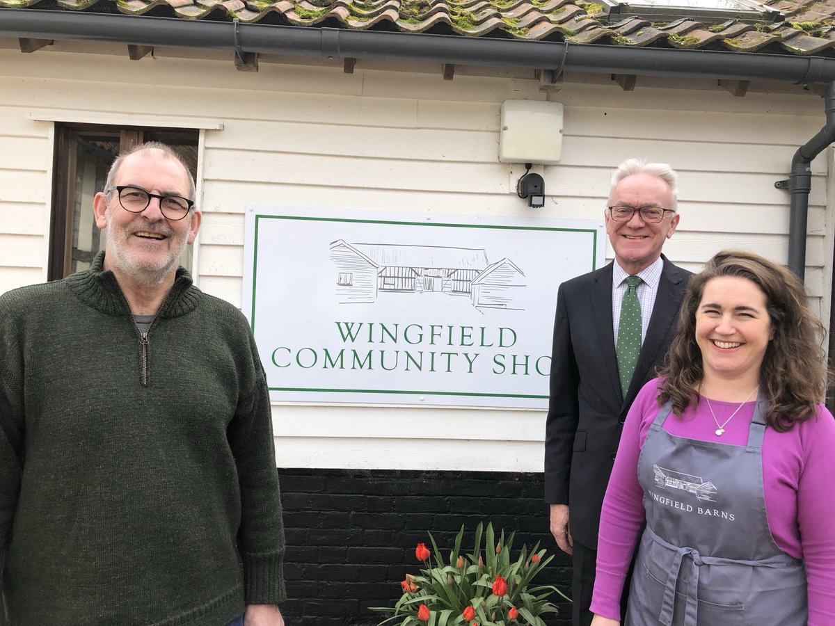 Mark Pendlington DL (@markpnewanglia) on Twitter photo Congratulations <a href="/wingfieldbarns/">Wingfield Barns</a> celebrating the opening of the first community shop in Wingfield for 33yrs. Another iconic project supported by a grant from <a href="/countrysidefund/">The Royal Countryside Fund</a> #sustainablecommunities #strongruraleconomy #bigsuffolkthankyou to the amazing teamππ Congratulations <a href="/wingfieldbarns/">Wingfield Barns</a> celebrating the opening of the first community shop in Wingfield for 33yrs. Another iconic project supported by a grant from <a href="/countrysidefund/">The Royal Countryside Fund</a> #sustainablecommunities #strongruraleconomy #bigsuffolkthankyou to the amazing teamππ