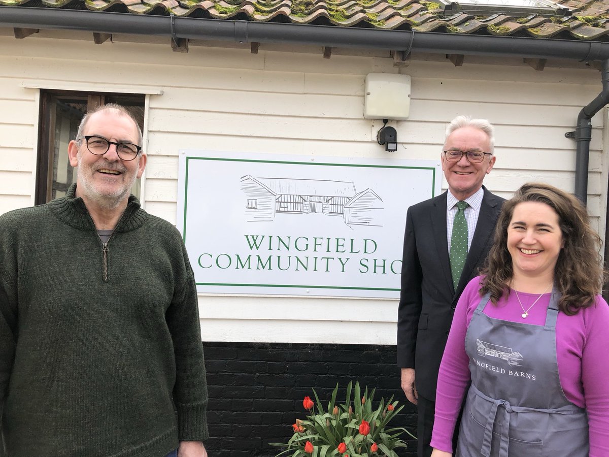 Congratulations @wingfieldbarns celebrating the opening of the first community shop in Wingfield for 33yrs. Another iconic project supported by a grant from @countrysidefund #sustainablecommunities #strongruraleconomy #bigsuffolkthankyou to the amazing team👏👏