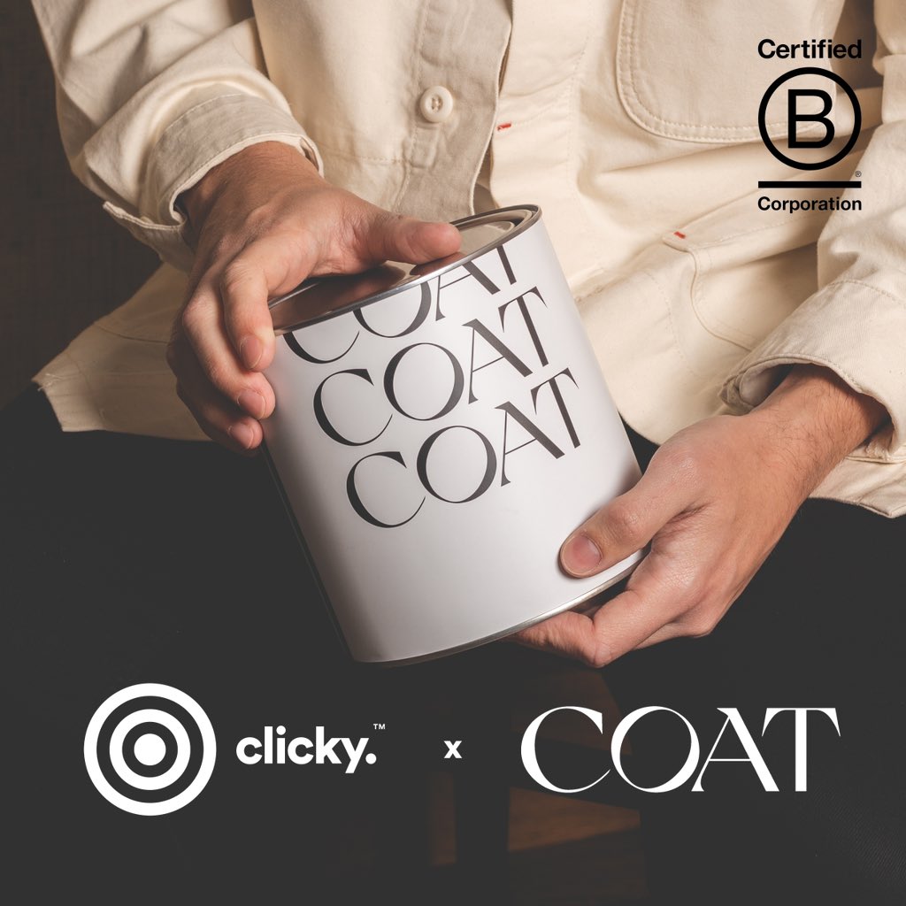 Clicky x COAT ❤️ clicky.co.uk/blog/coat-pain…
