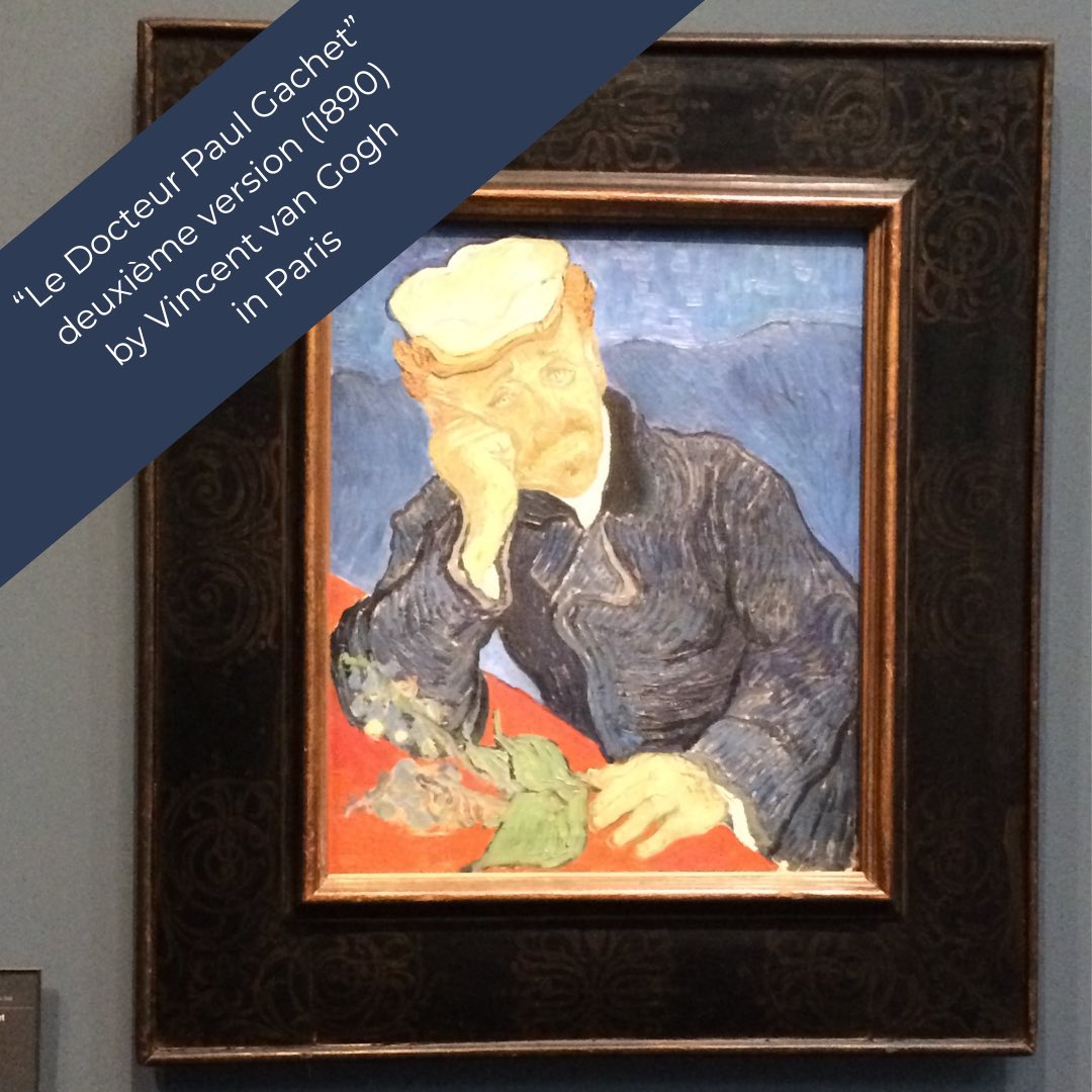 JBPanissie's tweet photo. One of my most admired #artists in history. "Le Docteur Paul Gachet" (2ème version) by Vincent van Gogh as seen at @museeorsay in #paris (2016)⁣
⁣
#artistssupportartists #vincentvangogh #drgachet #famousart #contemporaryart #artondisplay #artfinder #JBPanissie #JBP https://t.co/281a4ykNCO