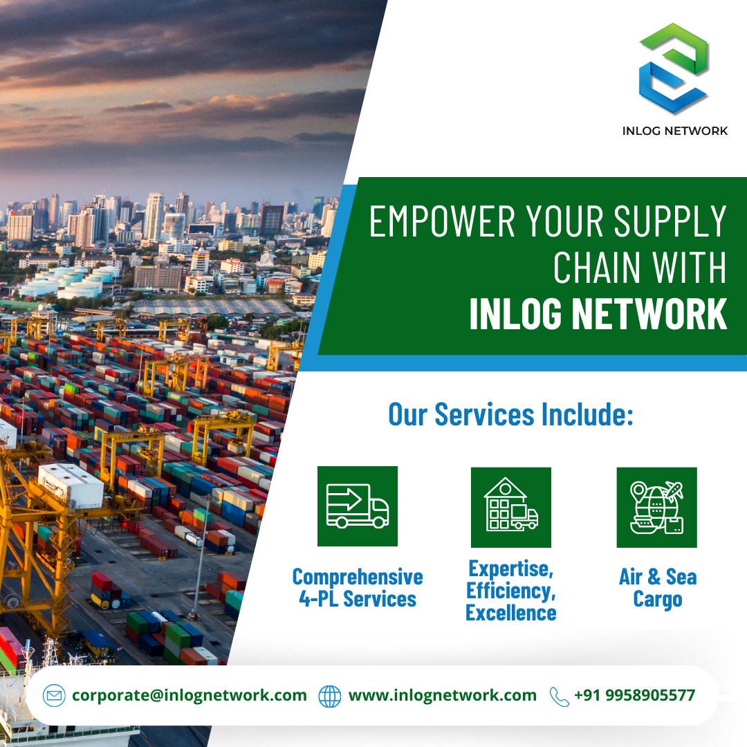 Inlog_Network's tweet image. Your cargo deserves the best, and we&apos;re here to provide it. As your trusted logistics partner, we prioritize safety, efficiency, and customer satisfaction above all else.

#INLOGNetwork #SmartLogistics #LogisticsExcellence #NextGenSupplyChain #4PLLogistics #EndToEndLogistics