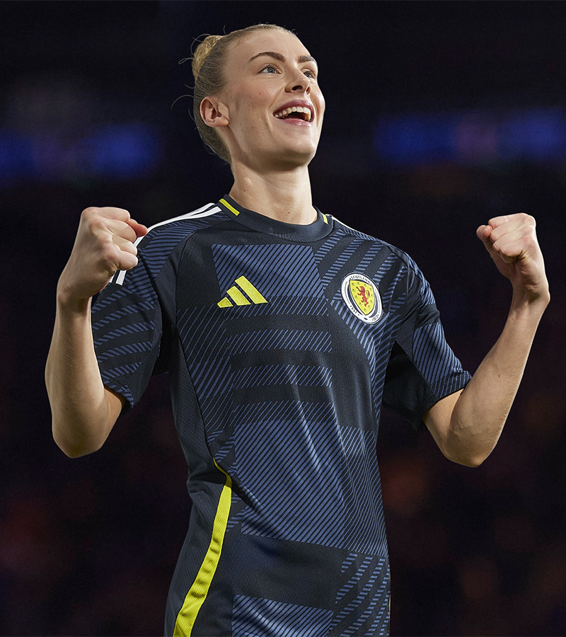 Your new Scotland home shirt will be worn for the first time in our upcoming friendlies against The Netherlands & Northern Ireland. Our Women’s National Team will take to the pitch in the new shirt for our #WEURO qualifiers in April. ➡️ Get yours here: scotfa.co/ScotlandHome