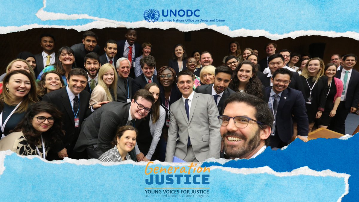 UNODC is launching “Generation Justice”! 🥳We are seeking 10 youth representatives per region to form the “GenJust Youth Network”. Apply until 24 March 23:59 CET👉 shorturl.at/fxBFQ More info: shorturl.at/bmpqM