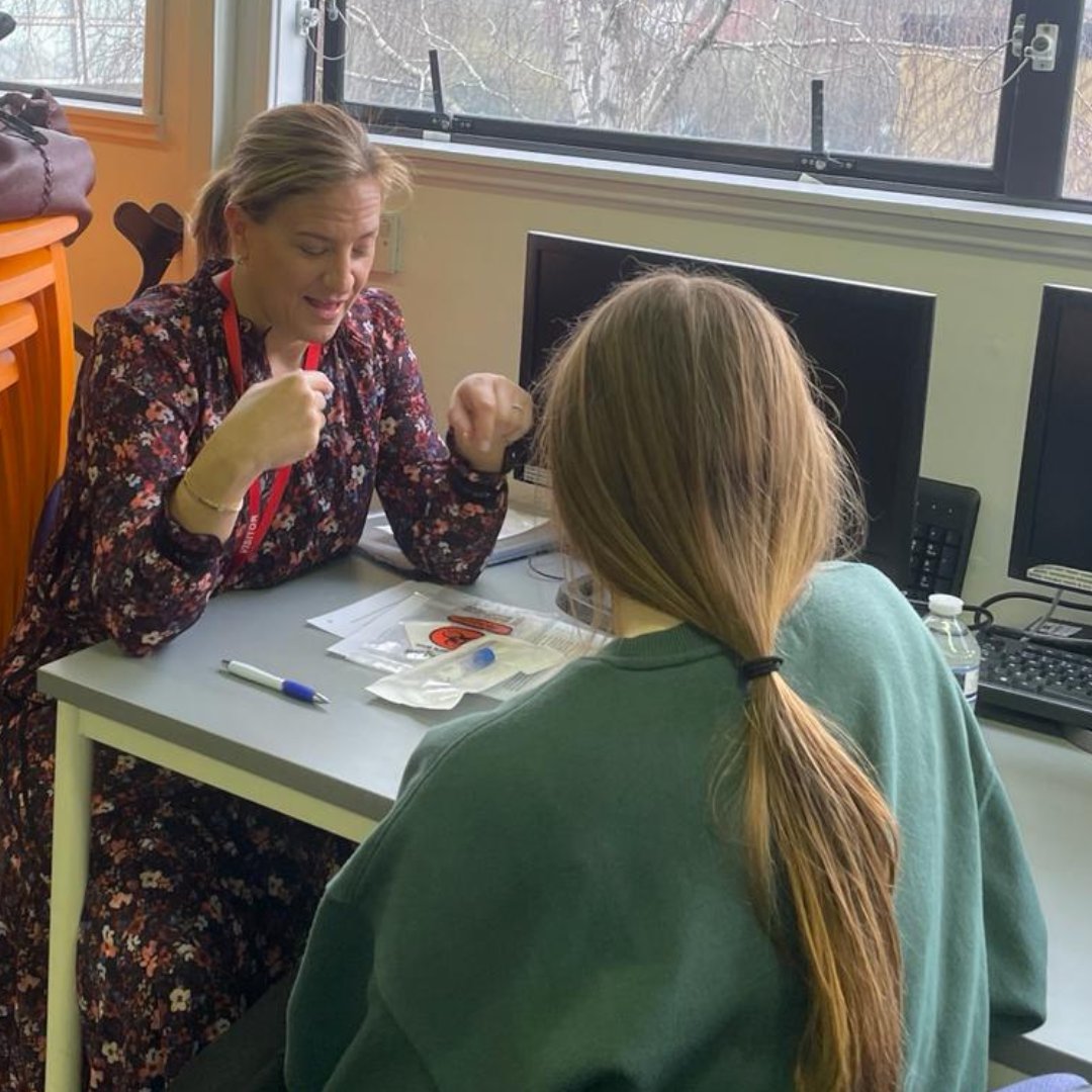 Last week we visited @HasmoneanSchool and screened year 12 students for recessive genetic disorders that affect the Jewish community. In 16 weeks time, these students will have the knowledge to make informed decisions about the health of their future family thanks to Jnetics.