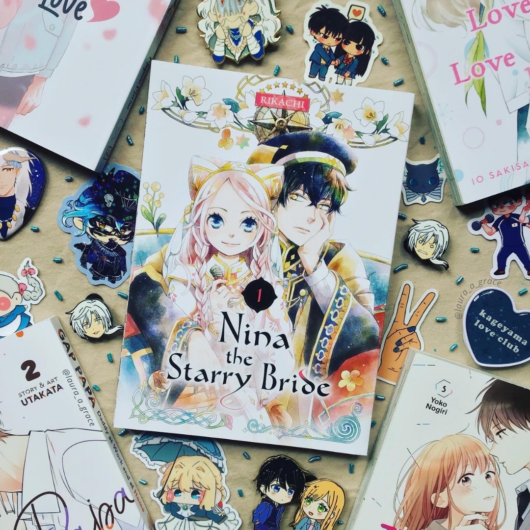 laura_a_grace's tweet photo. I've seen a few people say that we're entering into a #shoujo anime renaissance and it feels really true!
I'm excited to see Nina and Azure on screen when the #anime airs! 🤩
(Yes, I am #TeamAzure for the three volumes I've read! 🤣 Sett fans please don't hate me! 🙈) https://t.co/PGAEVWIQDz