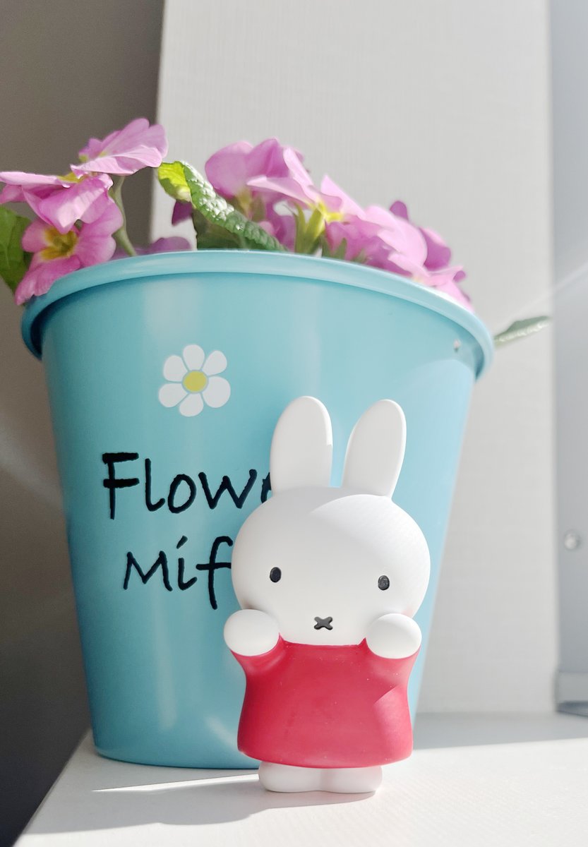 🌷気球にのったミッフィープランターカバー🌷 お家で簡単に楽しめる