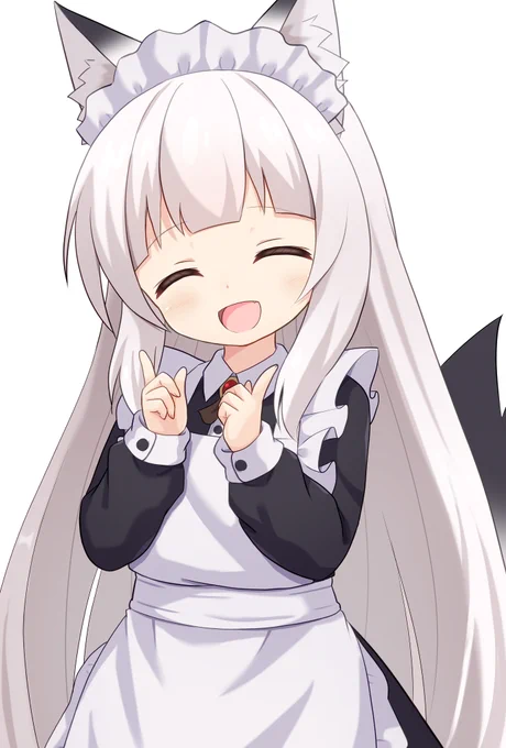 #ホワイトデーは銀髪白髪を愛でる日 めでてください!╭( ・ㅂ・)و ̑̑ 
