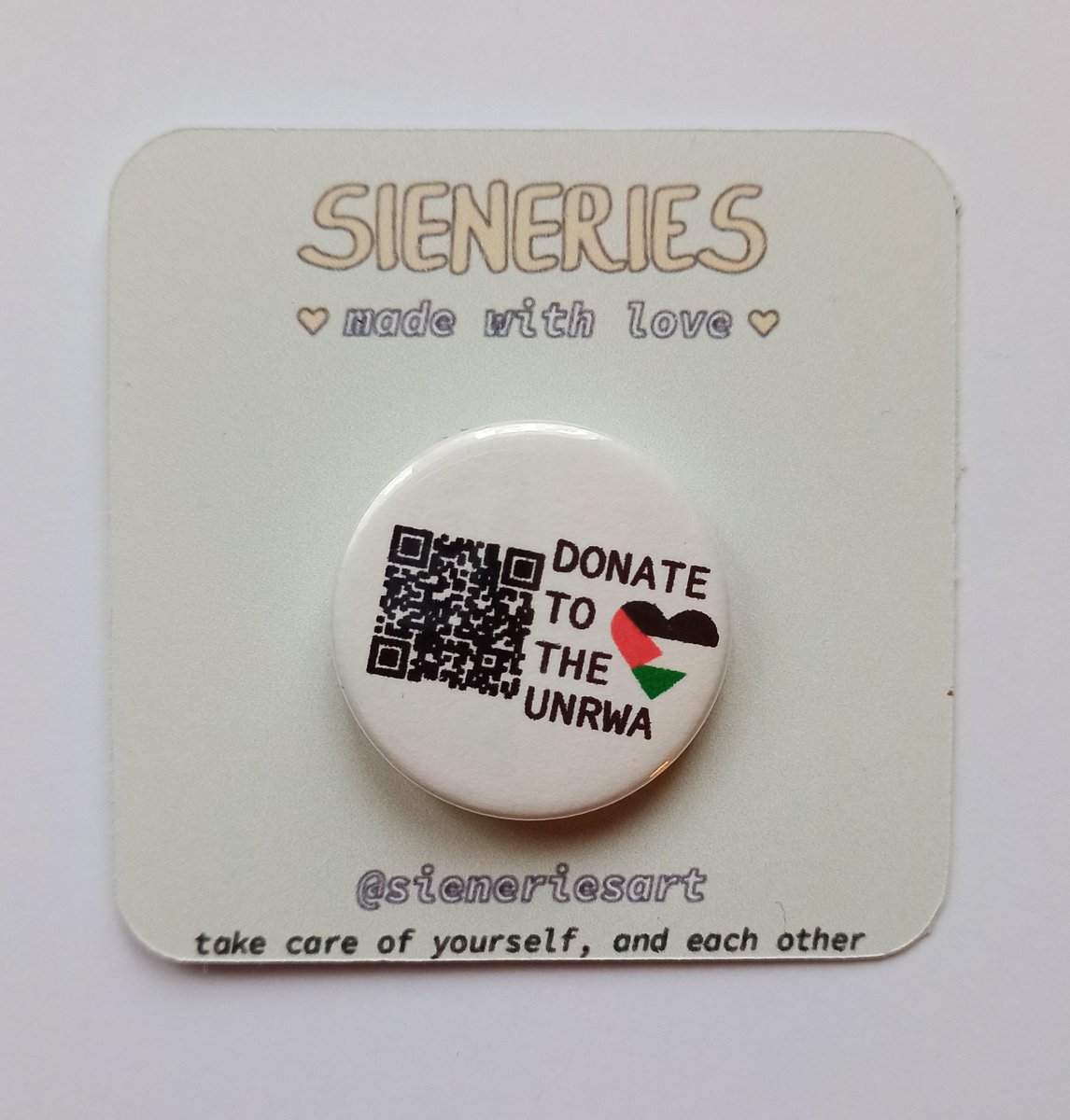 i've created a small collection of Palestine badges which are now available, all proceeds go to the UNRWA!

etsy.com/shop/Sieneries…