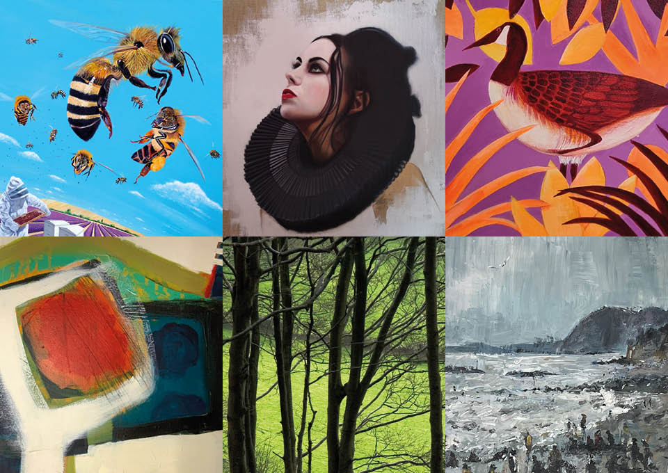 📅Exhibition openings Sat 23 March, 3-5:
👉South West Academy
👉The Glow of Hours: Rebecca Partridge in Devon 
South West Academy president, John Nettles OBE, will open the exhibition at 3.30. 
Artist talk with Rebecca Partridge Sat 23 March, 11–12. £3.
bit.ly/3ViT0S7