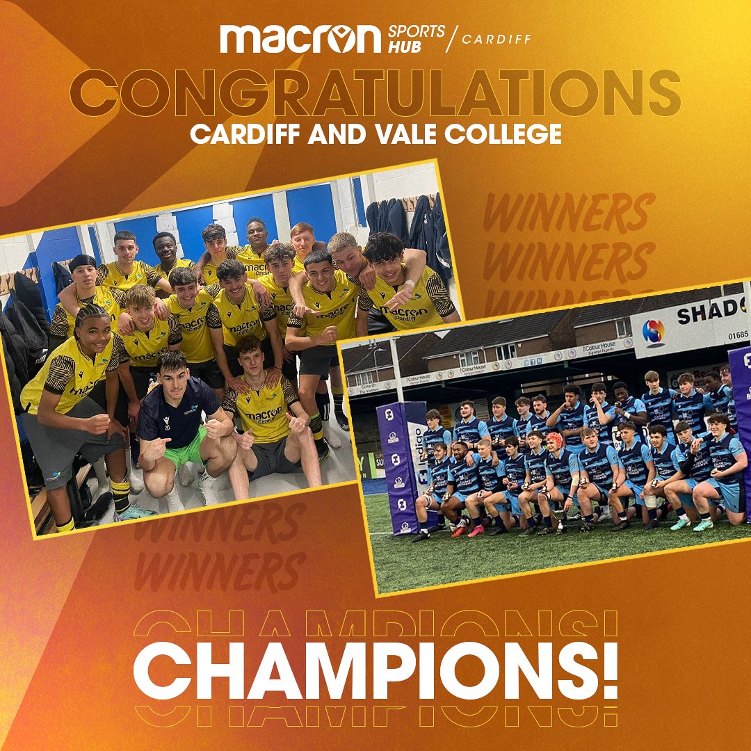 Massive congratulations to both @CAVC_Football & @CAVC_Rugby crowned champions in their leagues! 🏆