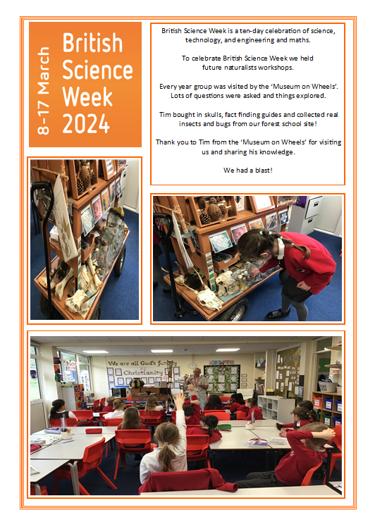 Thank you to Tim from 'Museum on Wheels' for sharing his knowledge and naturalist artefacts with the children. <a href="/BBCScienceNews/">BBC Science News</a> <a href="/HerefordVoice/">Hereford Voice - #HerefordNews</a>  <a href="/museumonwheels/">Museum on Wheels</a>  <a href="/herefordtimes/">Hereford Times</a>