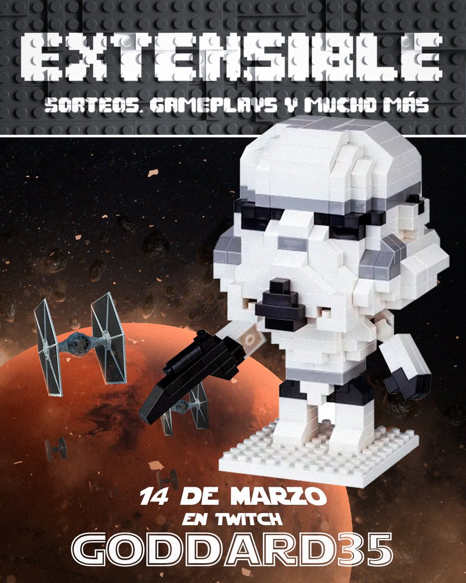 Muy buenas gente, llegó el día!!! #Hoy a las 16'00 se empieza en segundo #extensible del canal, con variedad, juegos multijugador, historia, #sorteos y más. Cuanto de cada, dependerá del tiempo que aguantemos en directo! Dejo la puerta abierta, estáis todos invitados al #Evento!