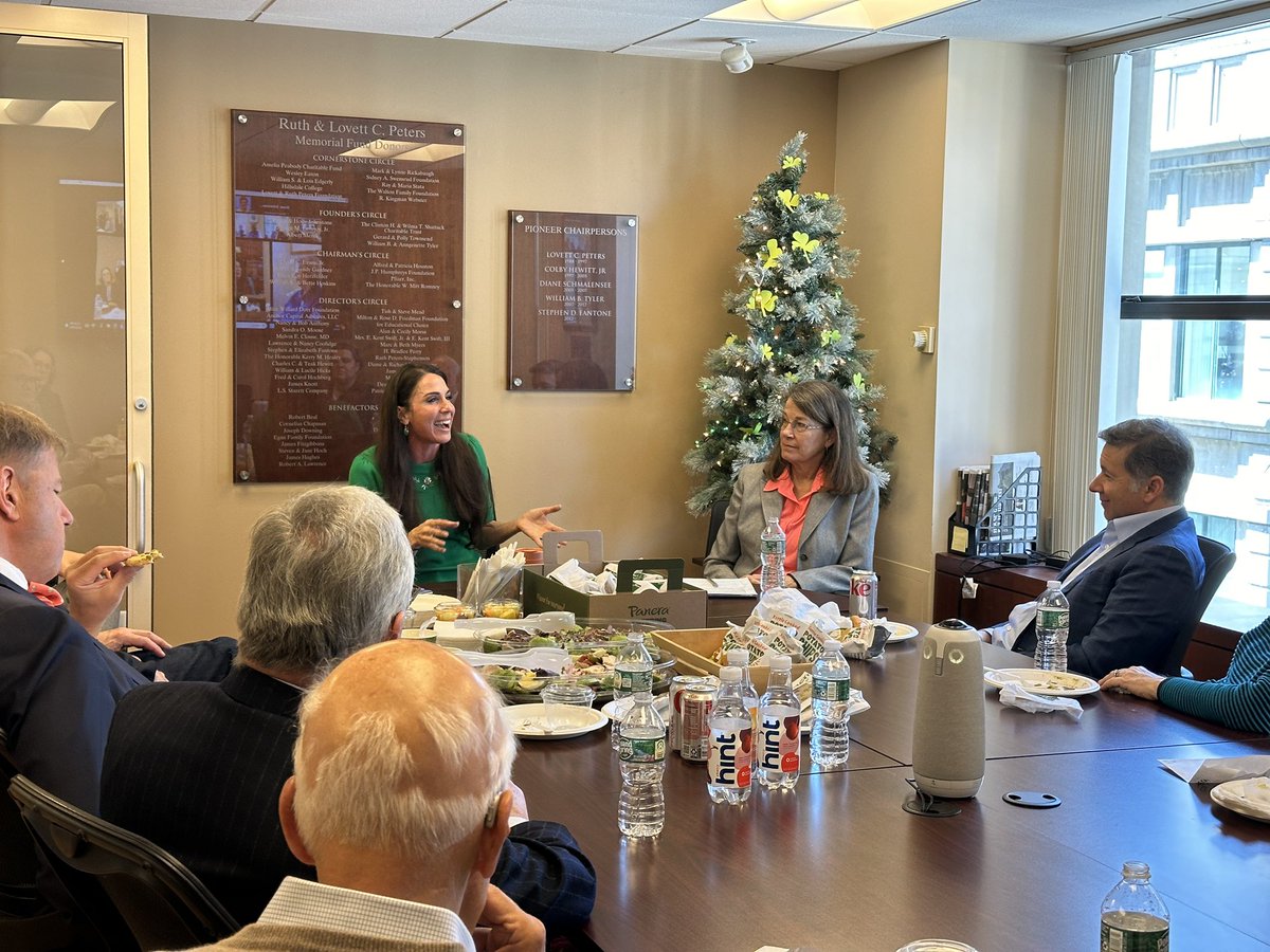 Thanks so much for having me yesterday <a href="/PioneerBoston/">Pioneer Institute</a>! I enjoyed our conversation regarding the ballot initiative to audit the Legislature. #mapoli