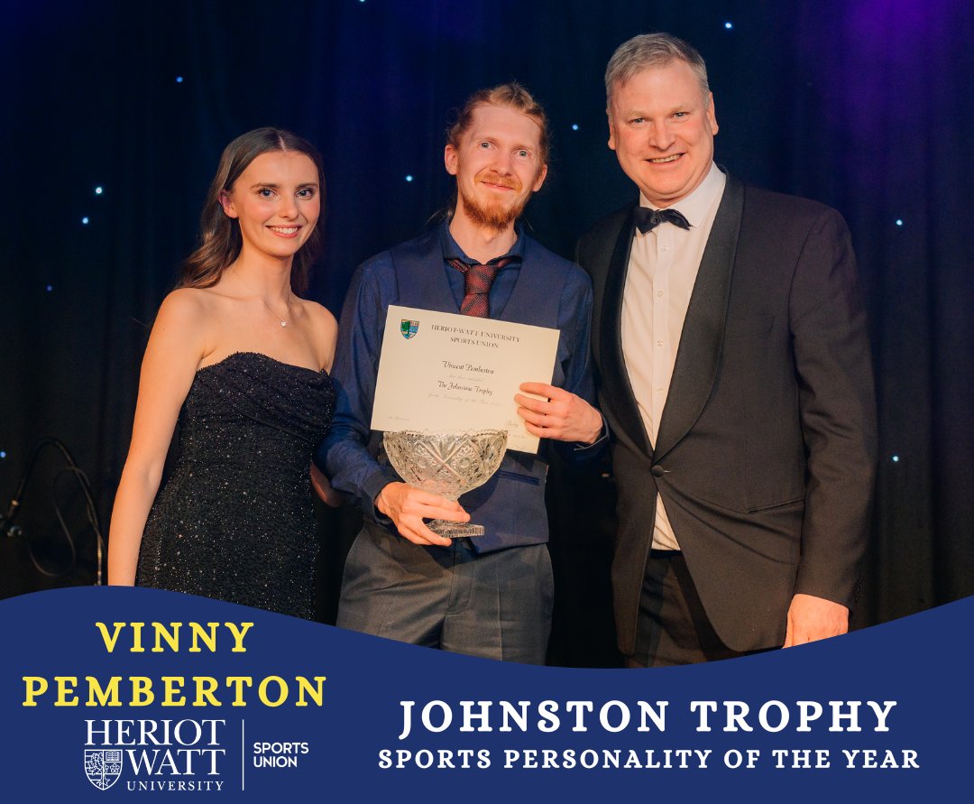 SPORTS BALL 24| Delighted to share our first trophy winners for this year! Tennis came home with Club of the Year for their exceptional work and Vinny our Alumni Exec was awarded for his contributions to the Sports Union🏆 #youwatt