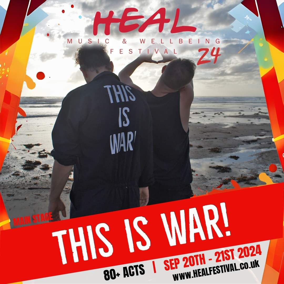 Get on this one folks... delighted to be playing the main stage @HealFestivalUK alongside Tom Meighan,Embrace,The Farm and more 🙌🙌🙌