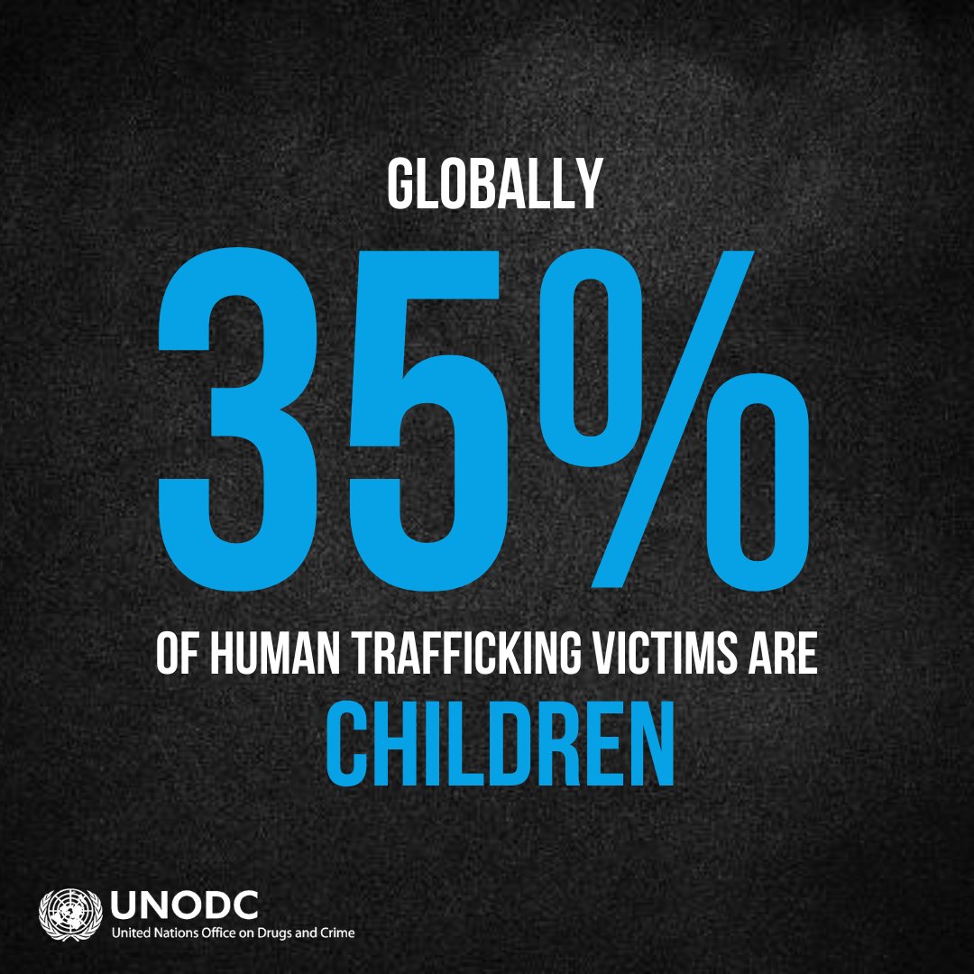 Globally, 35% of human trafficking victims are children. Urgent action is needed to keep them safe! On #MyFreedomDay, see how we work to protect them ➡️ bit.ly/ENDHT