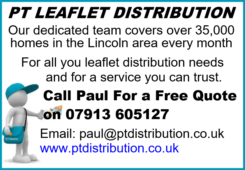 Are you looking for Leaflet/Flyer distribution? If so, give Paul a call. Please don't forget to mention 'Inside Lincs magazine' when contacting him. Thank you. Sherri x
