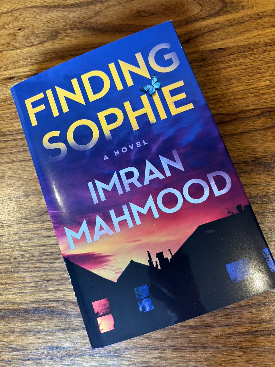 Happy publication day to the genius that is @imranmahmood777  #FindingSophie